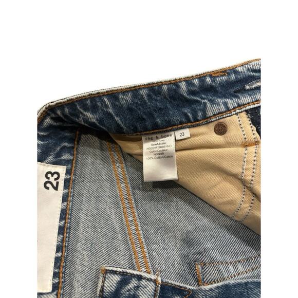 Rag & Bone Straight Nina High Rise Cigarette Ankle Jeans NWT 23 - Picture 6 of 13